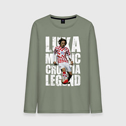 Мужской лонгслив Лука Модрич Хорватия