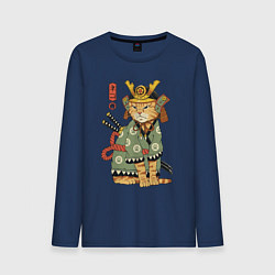 Мужской лонгслив Samurai battle cat