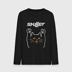 Мужской лонгслив Skillet rock cat