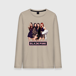 Мужской лонгслив Rose Blackpink kpop