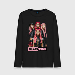 Мужской лонгслив Блэкпинк постер