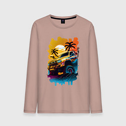 Мужской лонгслив Монстр трак