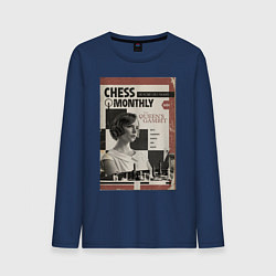 Мужской лонгслив Ход королевы винтаж