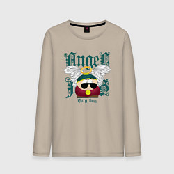 Мужской лонгслив Эрик Картман ангел