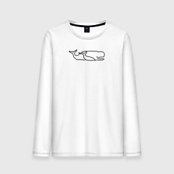 Мужской лонгслив Два кита