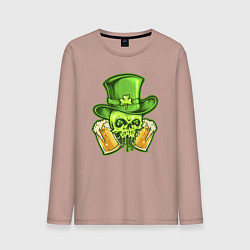 Мужской лонгслив Ирландское пиво