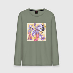 Мужской лонгслив Джекс Удивительный цифровой цирк