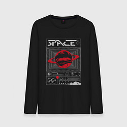 Мужской лонгслив Space streetwear