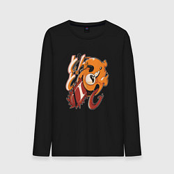 Мужской лонгслив Crazy Pochita