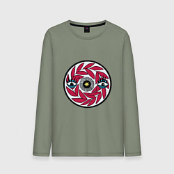 Мужской лонгслив Глаза души