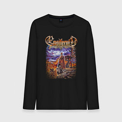Лонгслив хлопковый мужской Ensiferum Iron, цвет: черный