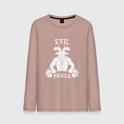 Мужской лонгслив Evil power