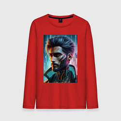 Мужской лонгслив Cyber dude - ai art