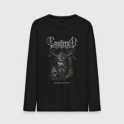 Мужской лонгслив Ensiferum Unsung Heroes White Logo