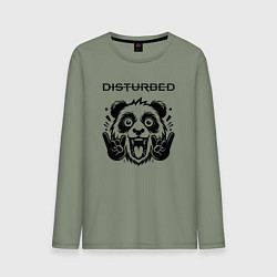 Мужской лонгслив Disturbed - rock panda
