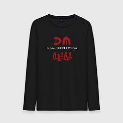 Лонгслив хлопковый мужской Depeche Mode - Spirit shirt, цвет: черный