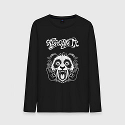 Мужской лонгслив Aerosmith rock panda