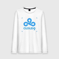 Мужской лонгслив Cloud9 - tecnic blue