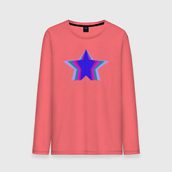 Мужской лонгслив Звезда в перспективе