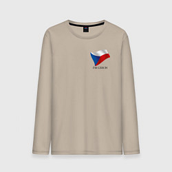 Мужской лонгслив Im Czech - motto