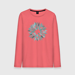 Мужской лонгслив Рыбный круг