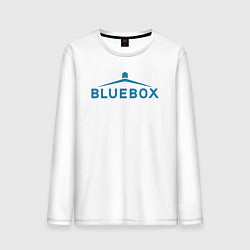 Лонгслив хлопковый мужской Доктор Кто Bluebox, цвет: белый