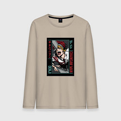 Мужской лонгслив Человек-бензопила Денджи chainsaw man Denji
