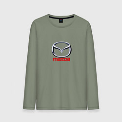 Мужской лонгслив Mazda logo