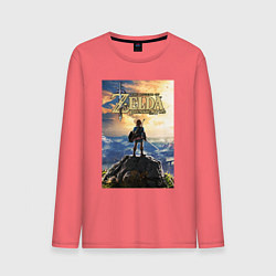 Мужской лонгслив Легенда о зельде - Линк