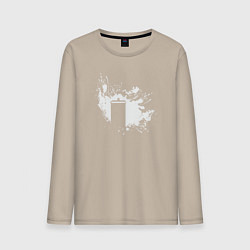Мужской лонгслив Tardis splash