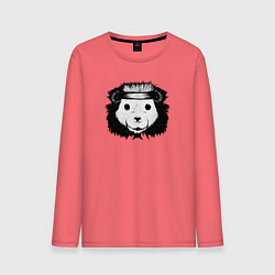 Мужской лонгслив Дикий медвежий характер