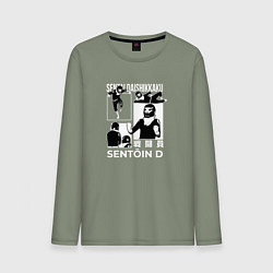 Мужской лонгслив Боевой отряд Комбатант Ди