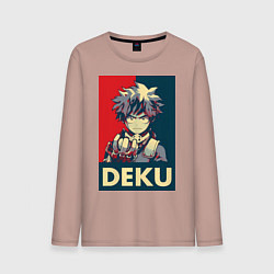 Мужской лонгслив Моя геройская академия Идзуку Мидория герой