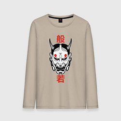Мужской лонгслив Японский демон - Хання
