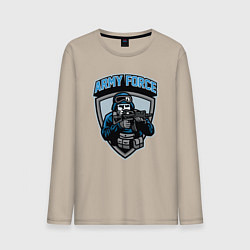 Мужской лонгслив Army force