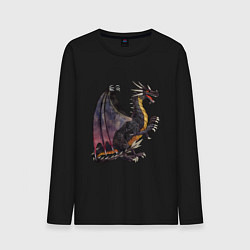 Мужской лонгслив HOMM3 Black Dragon