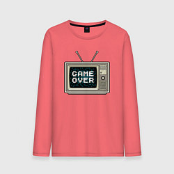 Мужской лонгслив Game over tv