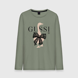 Мужской лонгслив Гусси - бант