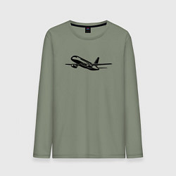 Мужской лонгслив Сухой Суперджет 100 черный