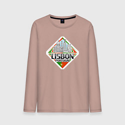 Мужской лонгслив Португалия Лиссабон