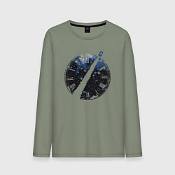 Мужской лонгслив Тардис и время