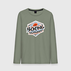 Мужской лонгслив Турнир по боксу