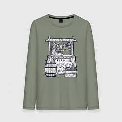 Мужской лонгслив Рыбная лавка