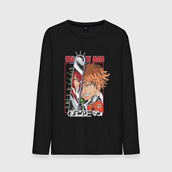 Мужской лонгслив Человек-бензопила Денджи Макима Почита