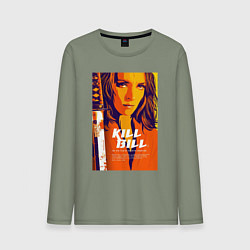Мужской лонгслив Kill bill - Uma Thurman