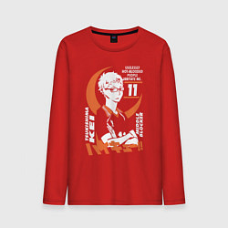 Мужской лонгслив Haikyuu!! Хаику Волейбол Тсукишима