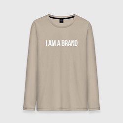Мужской лонгслив I am a brand