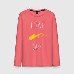 Мужской лонгслив Джазовая любовь