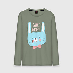 Мужской лонгслив Sweet bunny