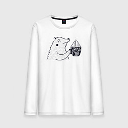 Мужской лонгслив Крепкий как мой кофе